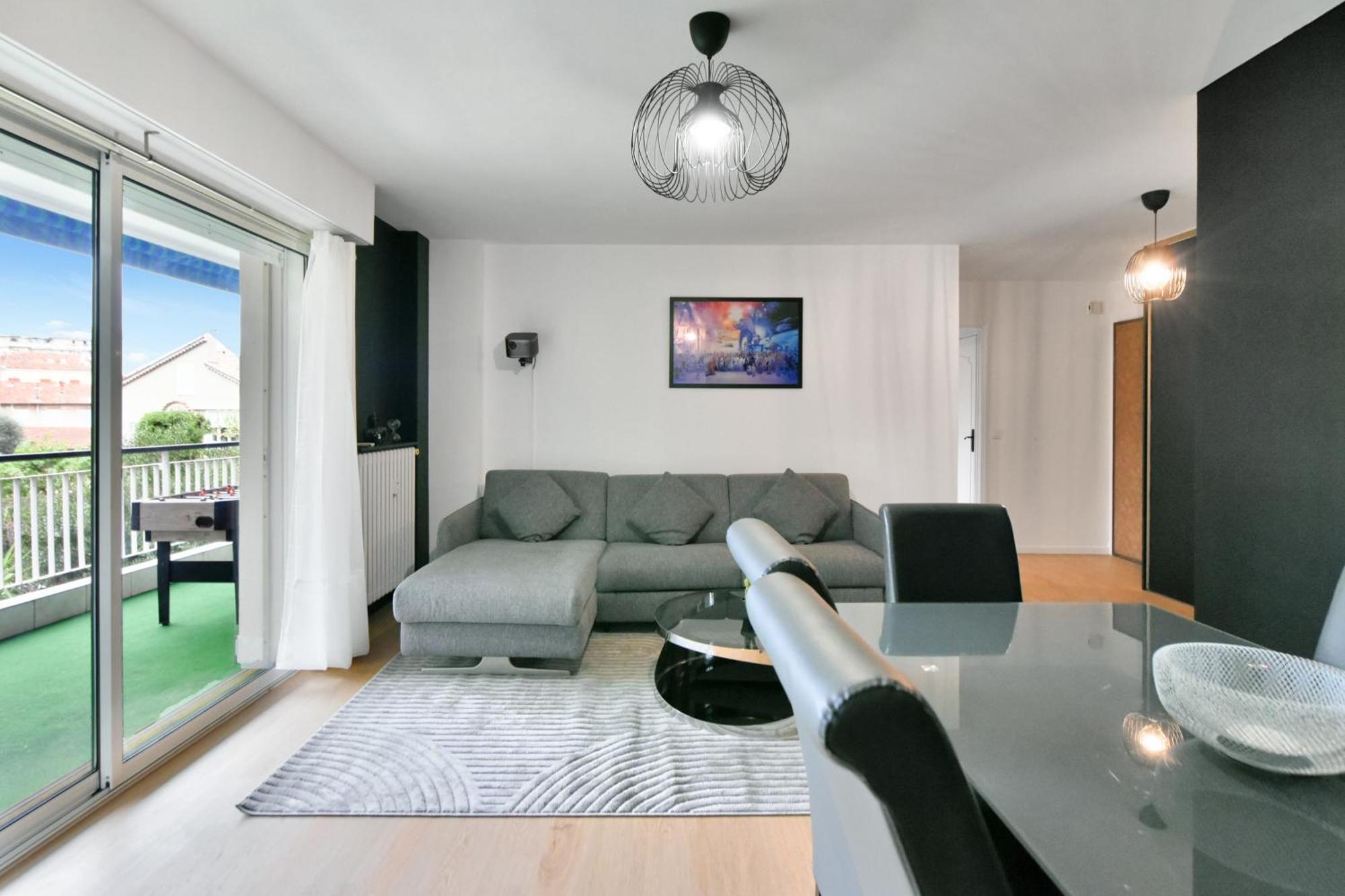 Le Sun Valley - Videoprojecteur Et Terrasse Zen Cannes Dış mekan fotoğraf