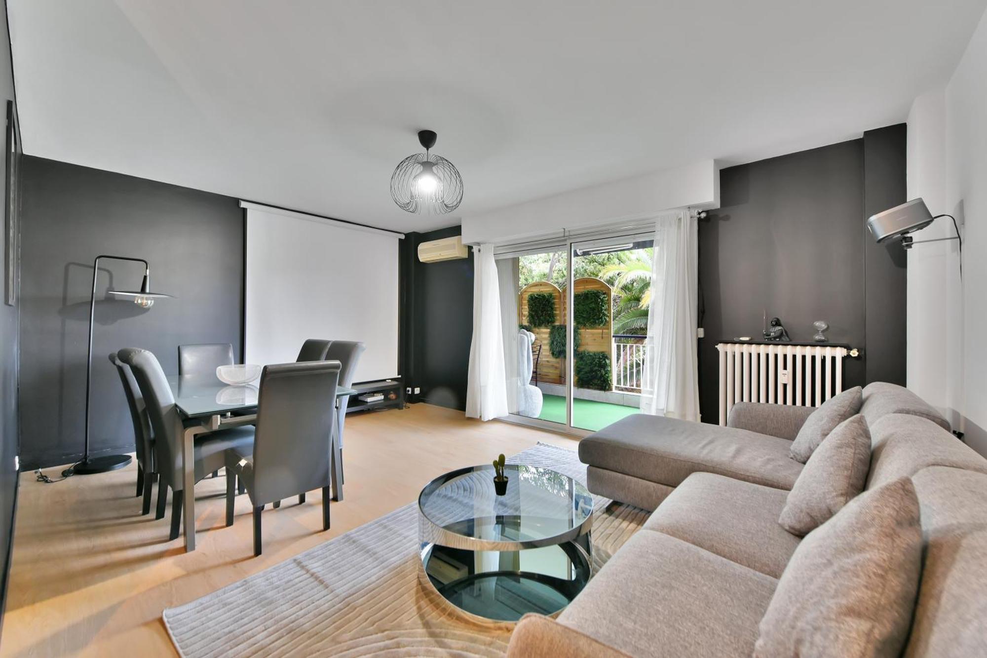 Le Sun Valley - Videoprojecteur Et Terrasse Zen Cannes Dış mekan fotoğraf